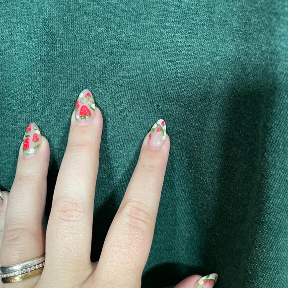 Carhartt Men 3XL Green Orange Cotton Crew Neck Short Sleeve Shirt Original Fit - Picture 5 of 8